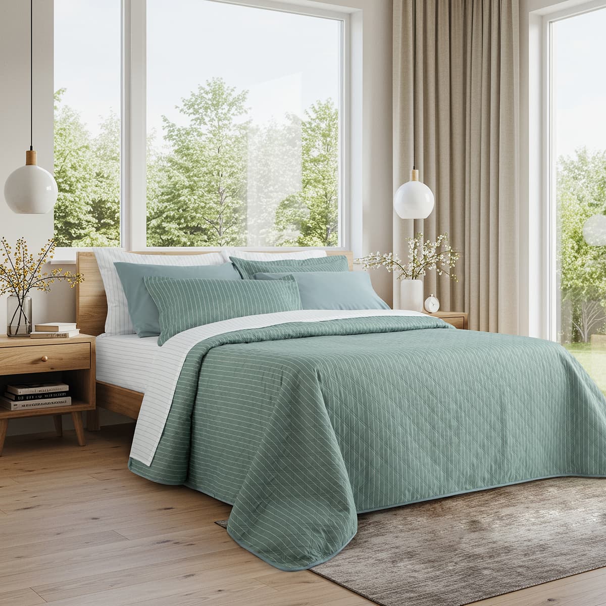 Blancos — kit New Bambú, sábanas y textil para el hogar